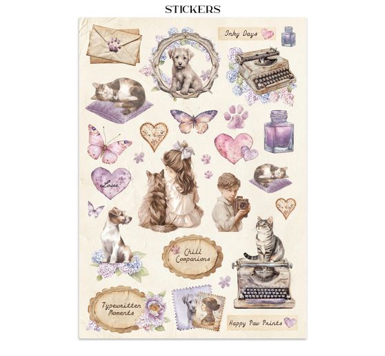 Junk Journal Book "Quiet Days"