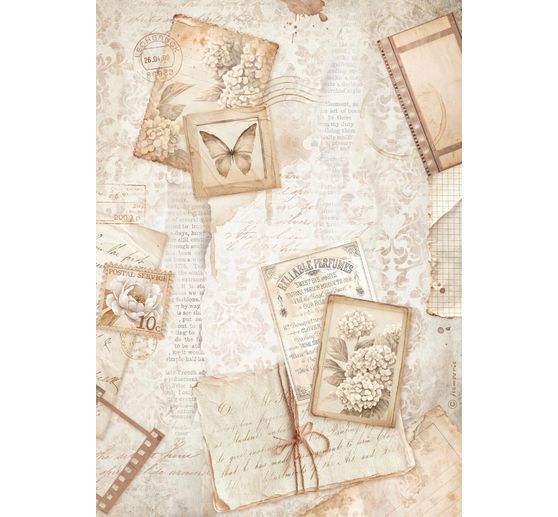 Motiv-Strohseiden Sortiment "Quiet Days"