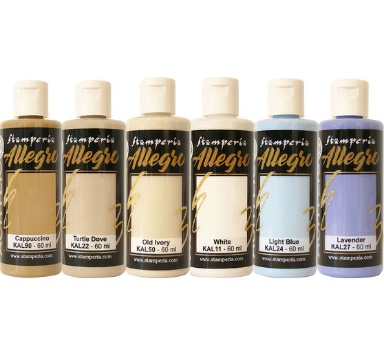 Peintures Stamperia Allegro Acrylic « Quiet Days »