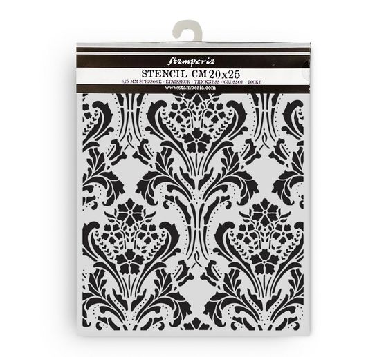 Pochoir « Quiet Days - Baroque Tapestry »