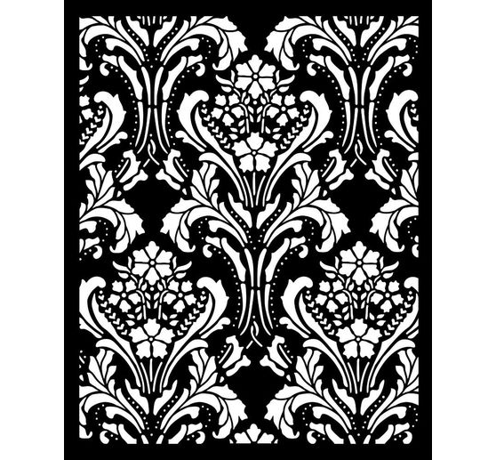 Pochoir « Quiet Days - Baroque Tapestry »