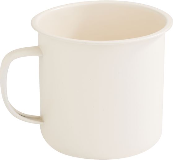 Pot &agrave; plantes tasse en zinc