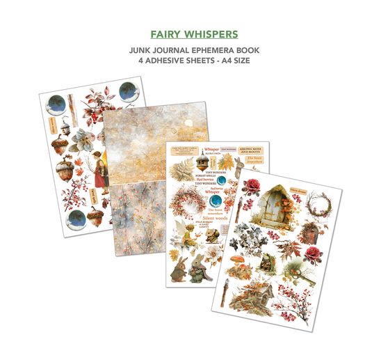 Junk Journal & Ephemera Book « Fairy Whispery »