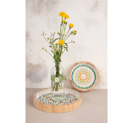 Wooden Tray bowl "Round"