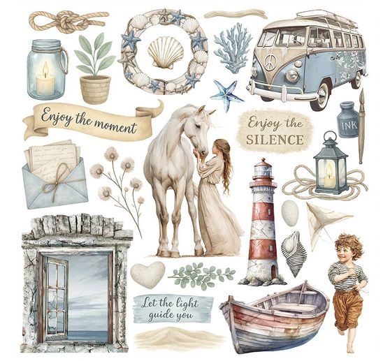 Rub On Sortiment "Silent Sea"