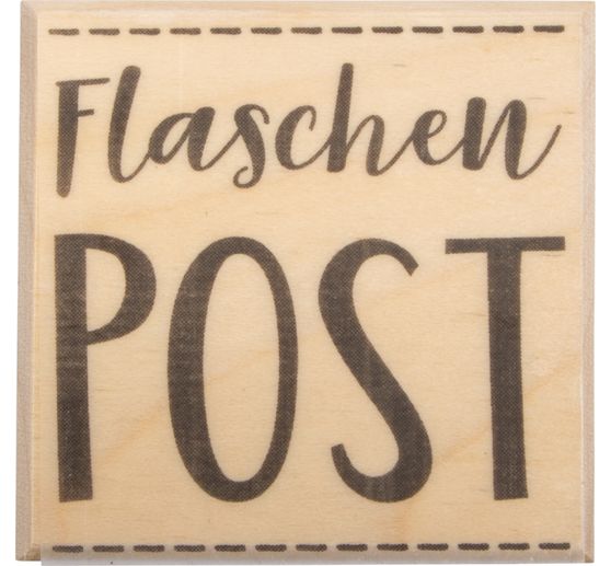Tampon BUTTERER &laquo;Flaschenpost &raquo;