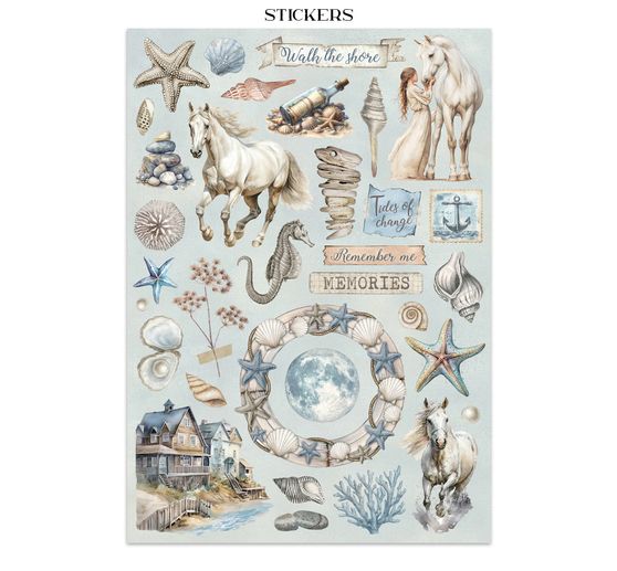 Junk Journal Book "Silent Sea"