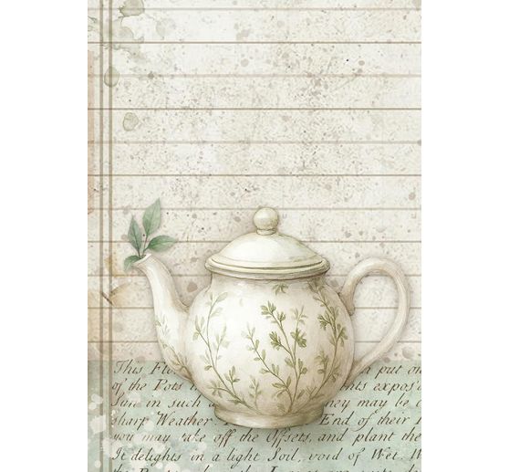 Motif straw silk assortment "Herbarium Silvae", set of 8