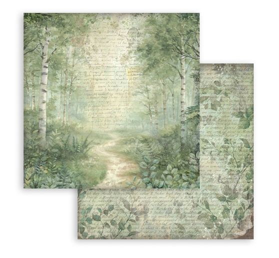 Scrapbook block "Herbarium Silvae Backgrounds"