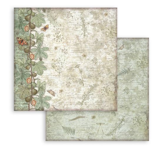 Scrapbook block "Herbarium Silvae Backgrounds"
