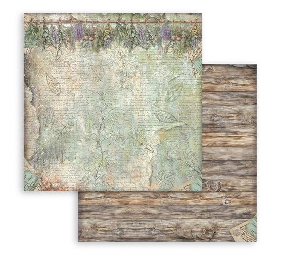Scrapbook block "Herbarium Silvae Backgrounds"