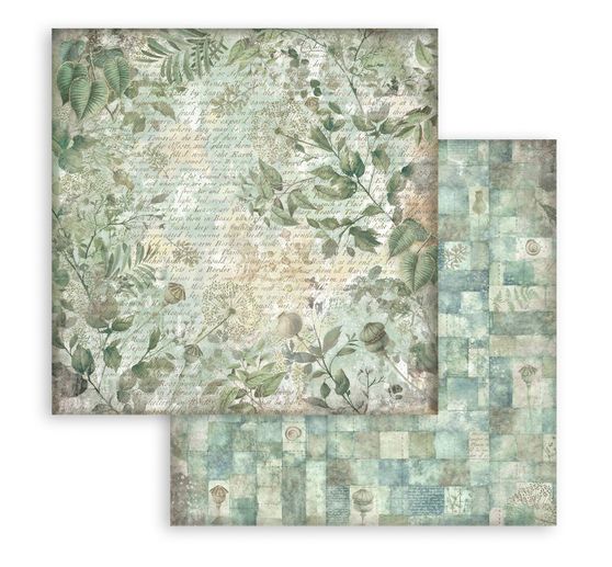 Scrapbook block "Herbarium Silvae Backgrounds"