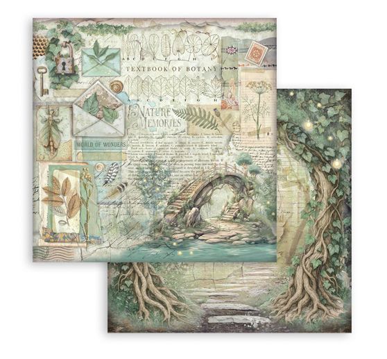 Scrapbook-Block "Herbarium Silvae"
