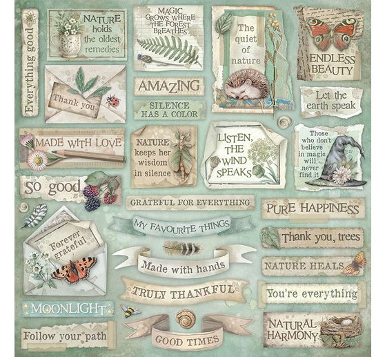 Scrapbook-Block "Herbarium Silvae"