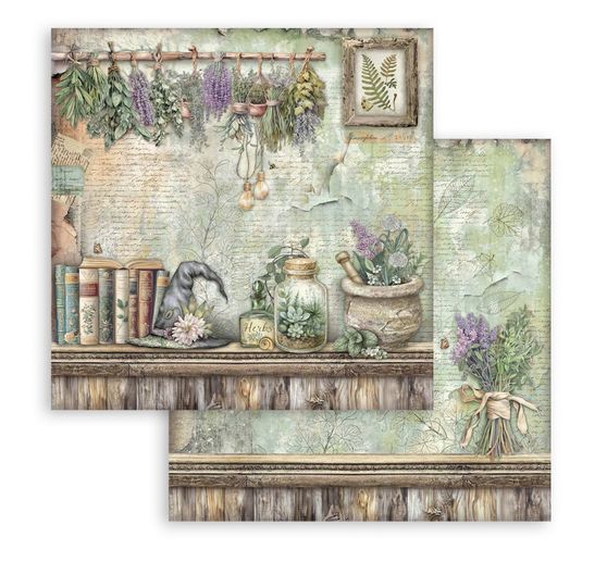 Scrapbook-Block "Herbarium Silvae"