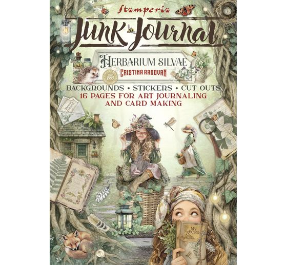 Junk Journal Book "Herbarium Silvae"