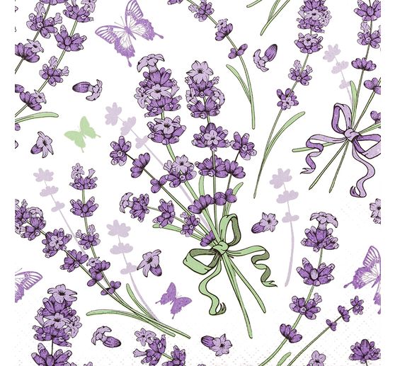 Serviette "Lavender Love"
