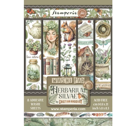 Washi Pad « Herbarium Silvae »