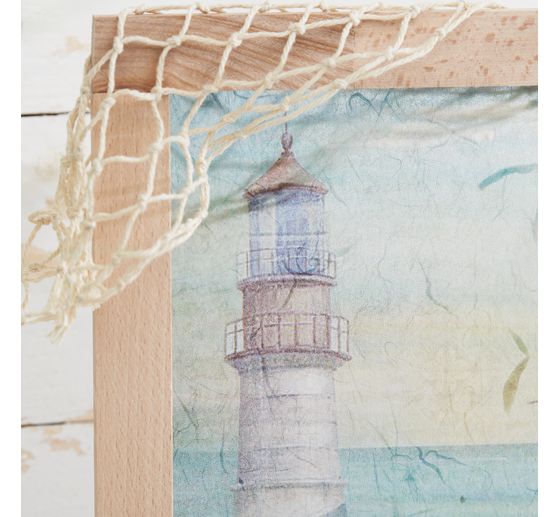 VBS Fischernetzband, Natur, 13 x 100 cm