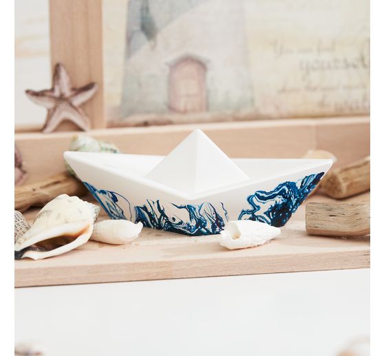 Silikon Gießform "Origami Boote"