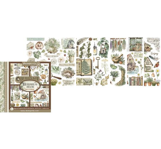 Assortiment de Rub On « Herbarium Silvae »