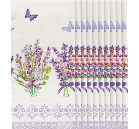 Papiertaschent&uuml;cher "Lovely Lavender"
