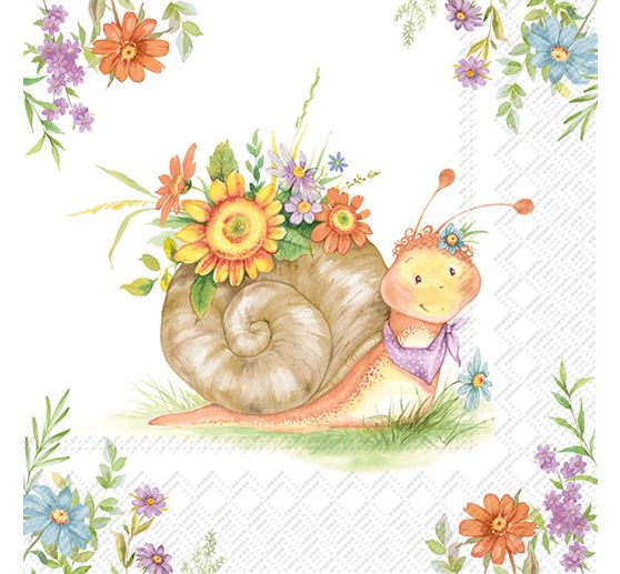 Serviette "Flower Hanni"