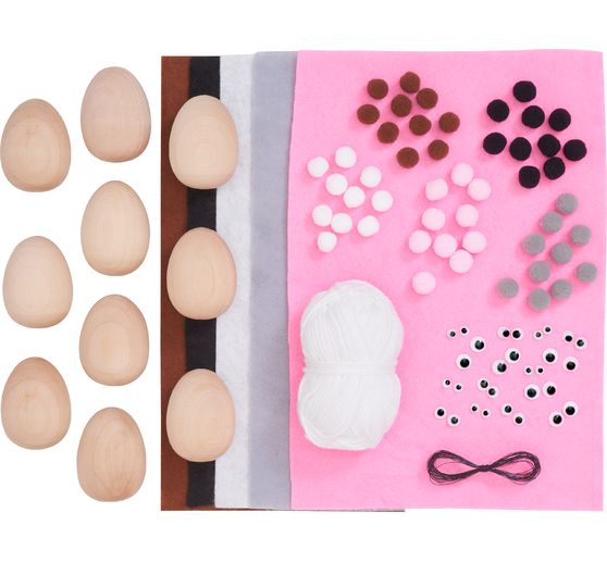 VBS Bastelset Anh&auml;nger "Eier-Hasen"