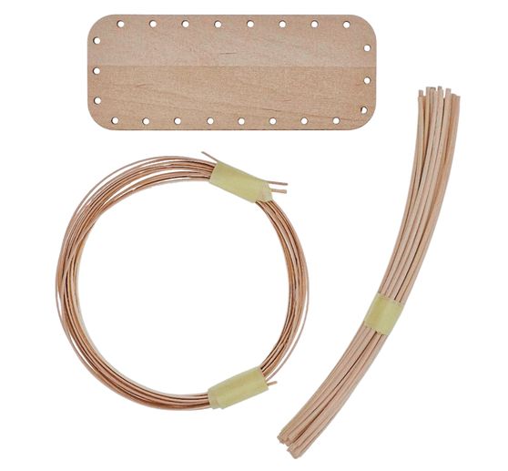 Kit créatif rotin VBS « Corbeille à mouchoirs »