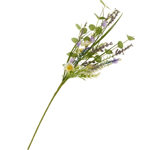 Bouquet de fleurs VBS &laquo; Violet/Jaune &raquo;