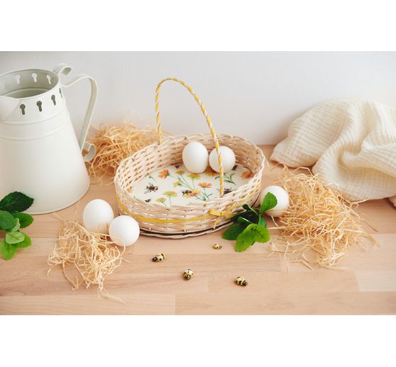 Kit créatif rotin VBS « Panier ovale »