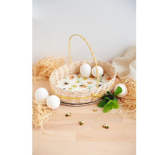 Kit créatif rotin VBS « Panier ovale »