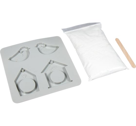 Set de moule en silicone d&eacute;corations &agrave; suspendre &laquo; Spring, 4 motifs &raquo;