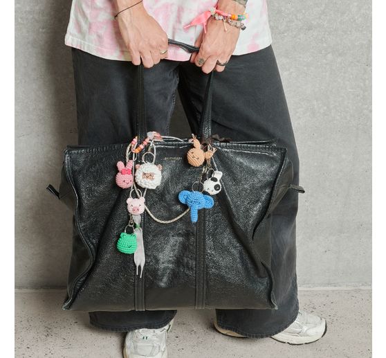 Ricorumi crocheting set keychain "Animals"