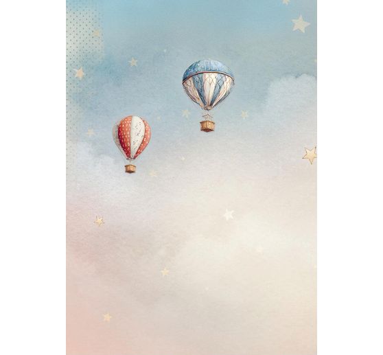 Motiv-Strohseide Backgrounds "Family", 8er-Set