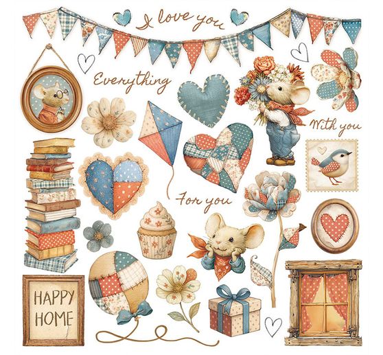 Assortiment de Rub On &laquo; Family &raquo;