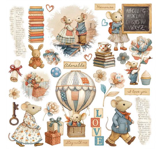 Assortiment de Rub On &laquo; Family &raquo;