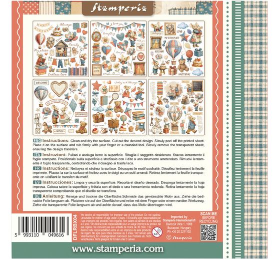 Assortiment de Rub On &laquo; Family &raquo;