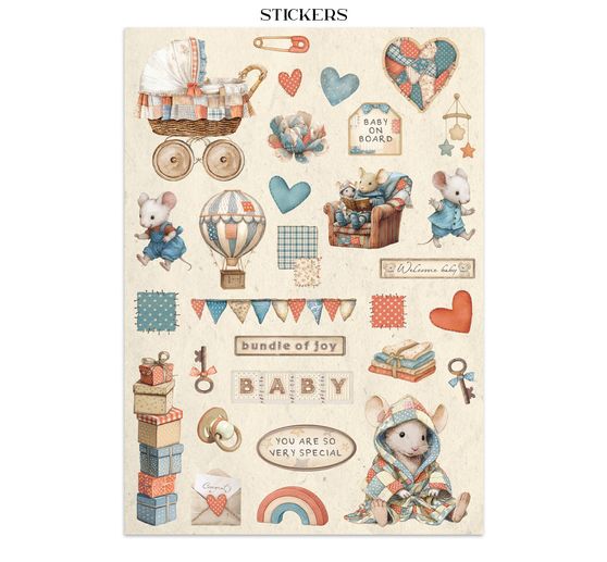 Junk Journal Book "Baby"