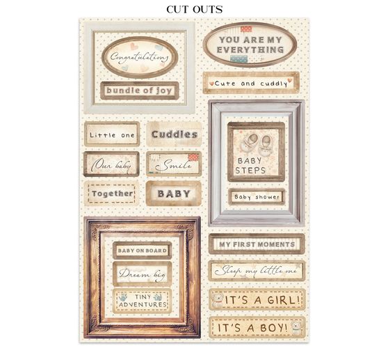 Junk Journal Book "Baby"