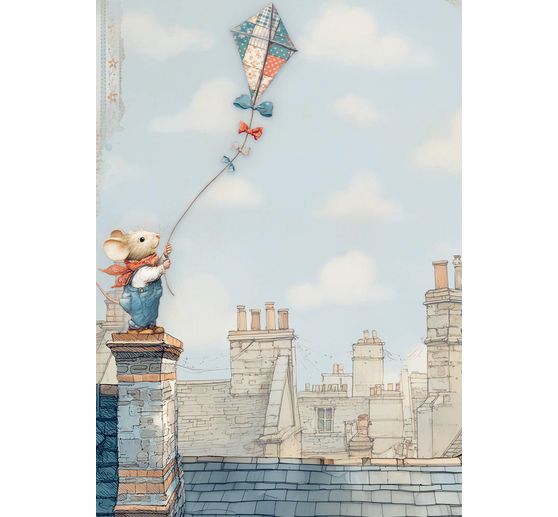 Assortiment de soies de paille &agrave; motifs &laquo; Family &raquo;, set de 8 pi&egrave;ces