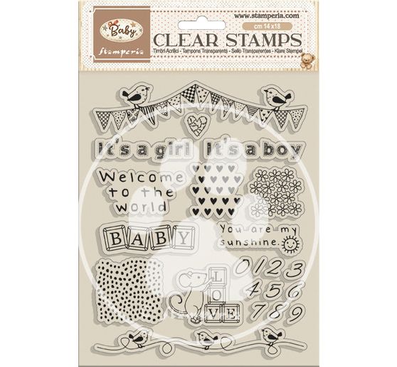 Tampons Clear Stamps &laquo; Baby &raquo;