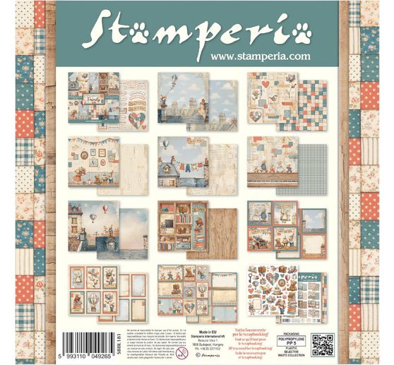 Bloc de papier scrapbooking &laquo; Family &raquo;