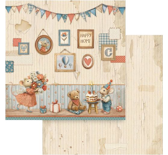 Bloc de papier scrapbooking &laquo; Family &raquo;