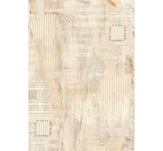 Motiv-Strohseiden Sortiment "Family", 6er-Set