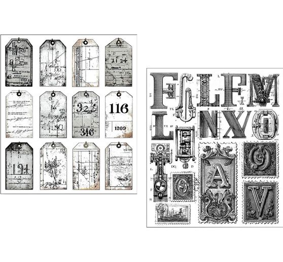 Art Stickers "Lithographs"