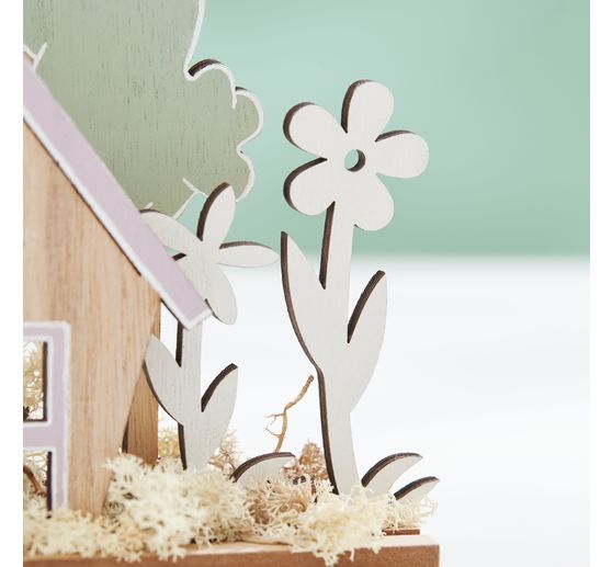 VBS Wooden building kit house "Spring awakening"