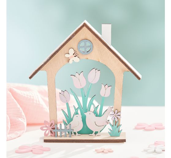 VBS Wooden building kit house "Spring awakening"