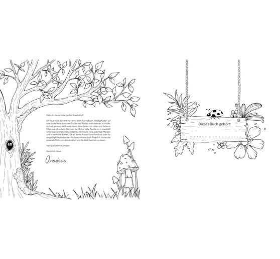 Book "Waldgefl&uuml;ster"