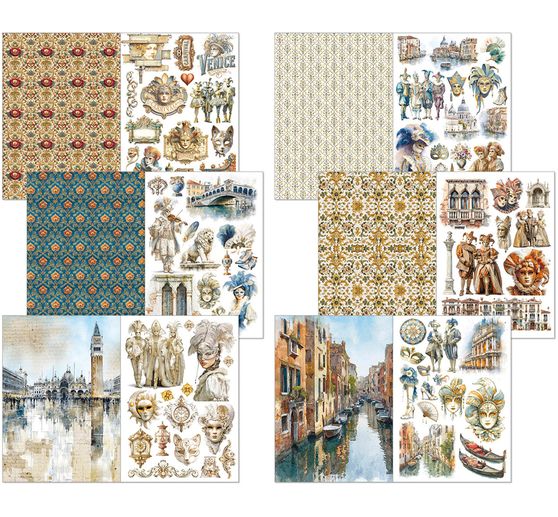 Junk Journal & Ephemera Book "Venice Dream"